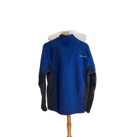 Spyder Outbound Half Zip Pullover Jacket Blue Size L Gorpcore Outdoor Activewear - Picture 13 of 15